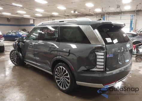 2026 Hyundai Palisade Calligraphy from USA, damaged, VIN KM8RMES22TU031900